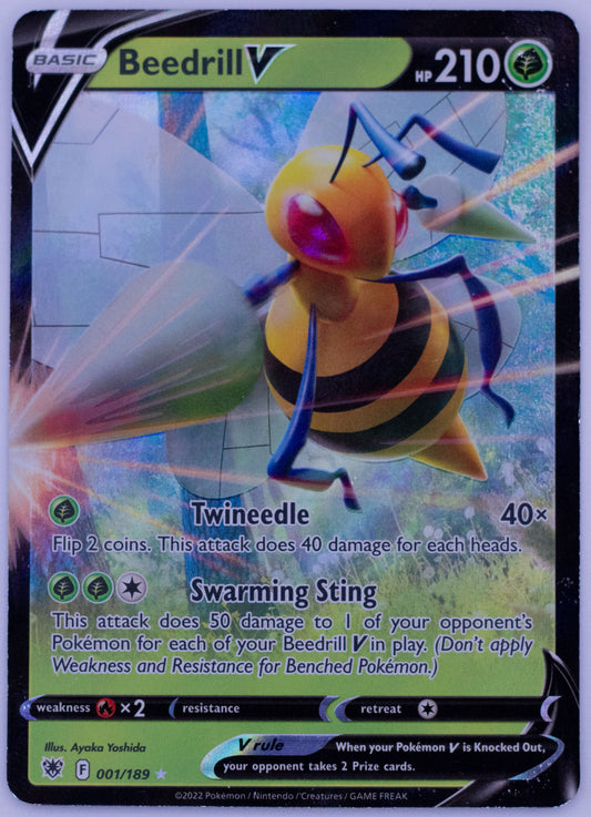 Beedrill V Astral Radiance Holo Ultra Rare 001/189