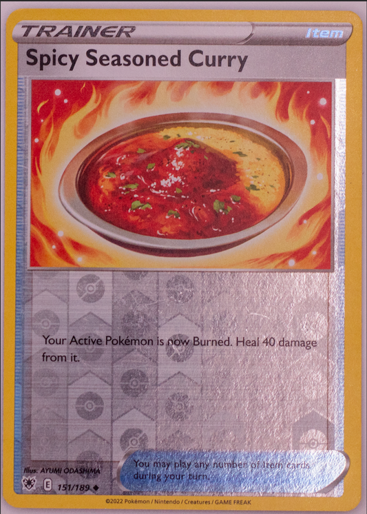 Spicy Seasoned Curry Astral Radiance Reverse Holo 151/189